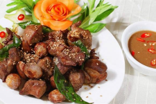 Dê nướng mọi 